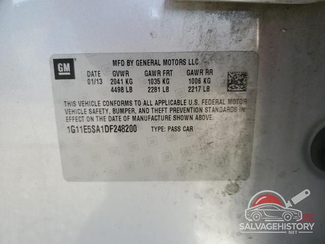1G11E5SA1DF248200 2013 CHEVROLET MALIBU photo no. 12