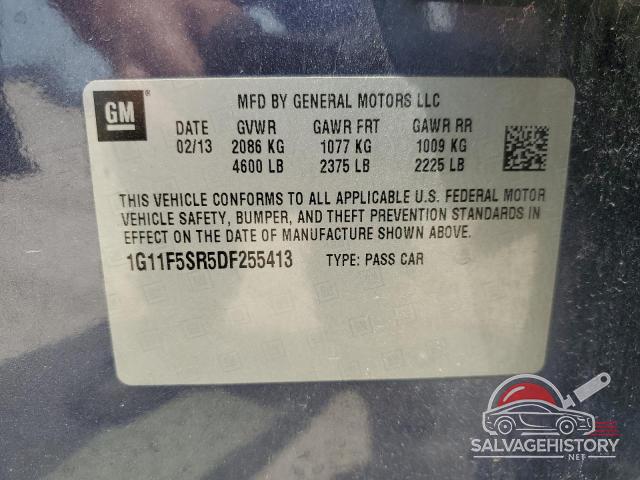 1G11F5SR5DF255413 2013 CHEVROLET MALIBU photo no. 12