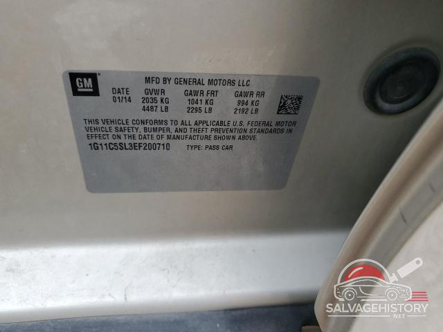 1G11C5SL3EF200710 2014 CHEVROLET MALIBU photo no. 13