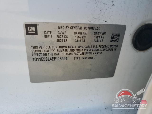 1G11E5SL4EF113554 2014 CHEVROLET MALIBU photo no. 12