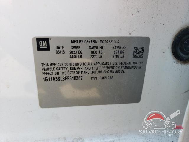 1G11A5SL8FF310367 2015 CHEVROLET MALIBU photo no. 12