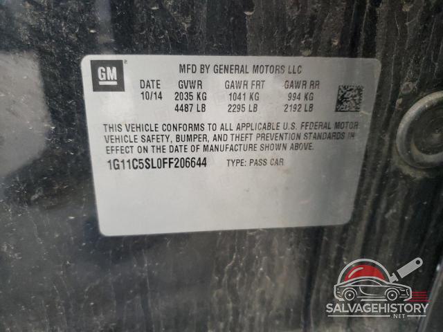 1G11C5SL0FF206644 2015 CHEVROLET MALIBU photo no. 12