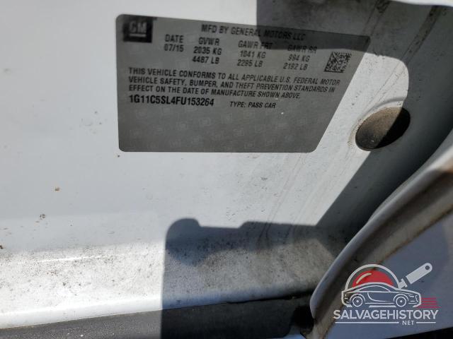 1G11C5SL4FU153264 2015 CHEVROLET MALIBU photo no. 12