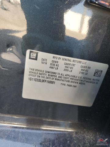1G11C5SL9FF190881 2015 CHEVROLET MALIBU photo no. 12