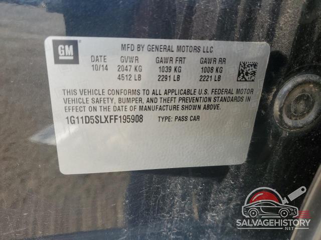 1G11D5SLXFF195908 2015 CHEVROLET MALIBU photo no. 13