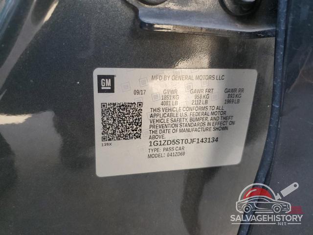 1G1ZD5ST0JF143134 2018 CHEVROLET MALIBU photo no. 12