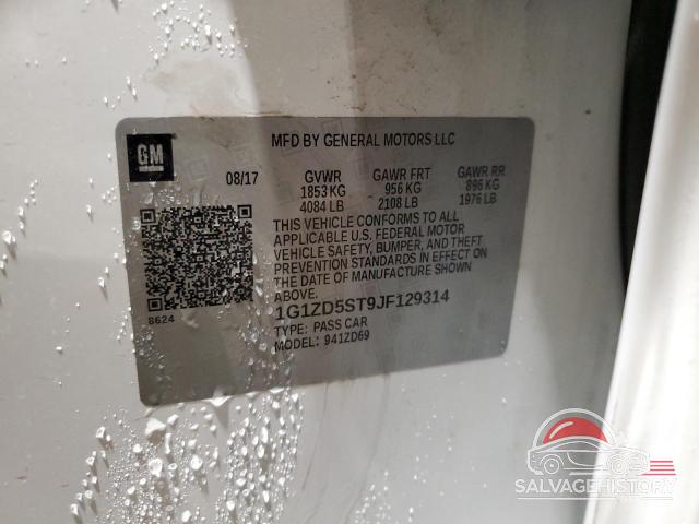 1G1ZD5ST9JF129314 2018 CHEVROLET MALIBU photo no. 12