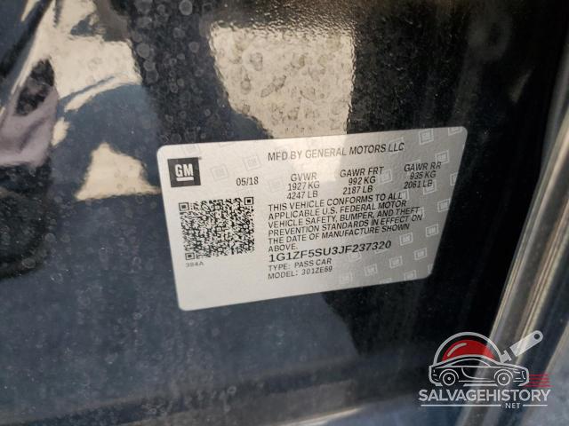 1G1ZF5SU3JF237320 2018 CHEVROLET MALIBU photo no. 12