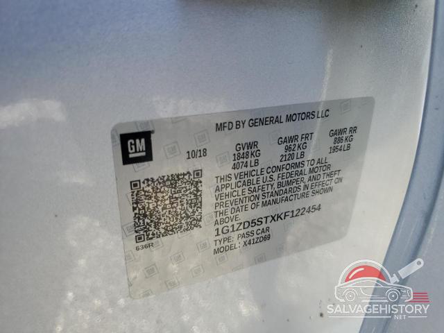 1G1ZD5STXKF122454 2019 CHEVROLET MALIBU photo no. 13