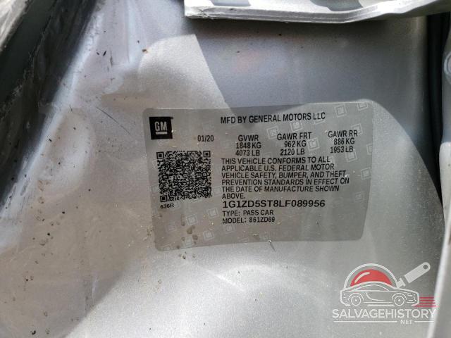 1G1ZD5ST8LF089956 2020 CHEVROLET MALIBU photo no. 12