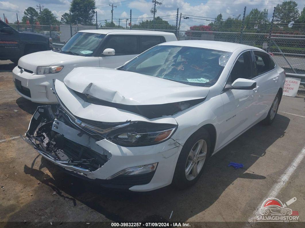 1G1ZB5ST1NF207581 2022 CHEVROLET MALIBU photo no. 2