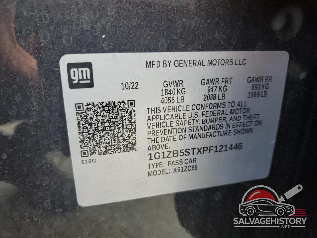 1G1ZB5STXPF121446 2023 CHEVROLET MALIBU photo no. 13
