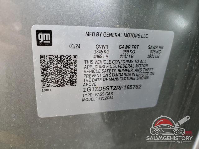 1G1ZD5ST2RF165762 2024 CHEVROLET MALIBU photo no. 13