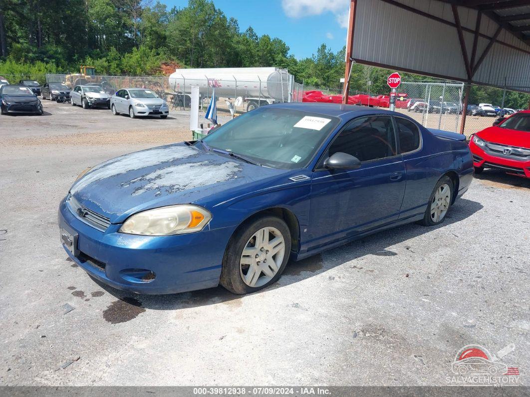 2G1WN151469302756 2006 CHEVROLET MONTE CARLO photo no. 2