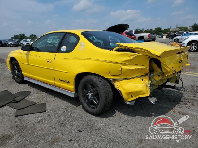 2G1WW15E829314774 2002 CHEVROLET MONTECARLO photo no. 2