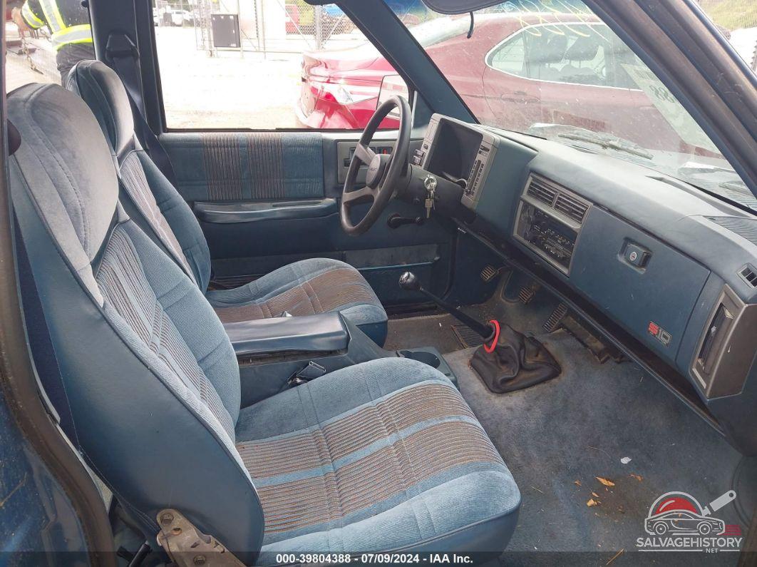 1GCCS19R1N8217094 1992 CHEVROLET S TRUCK photo no. 5