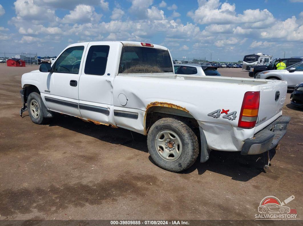 1GCEK19T9XE100596 1999 CHEVROLET SILVERADO 1500 photo no. 3