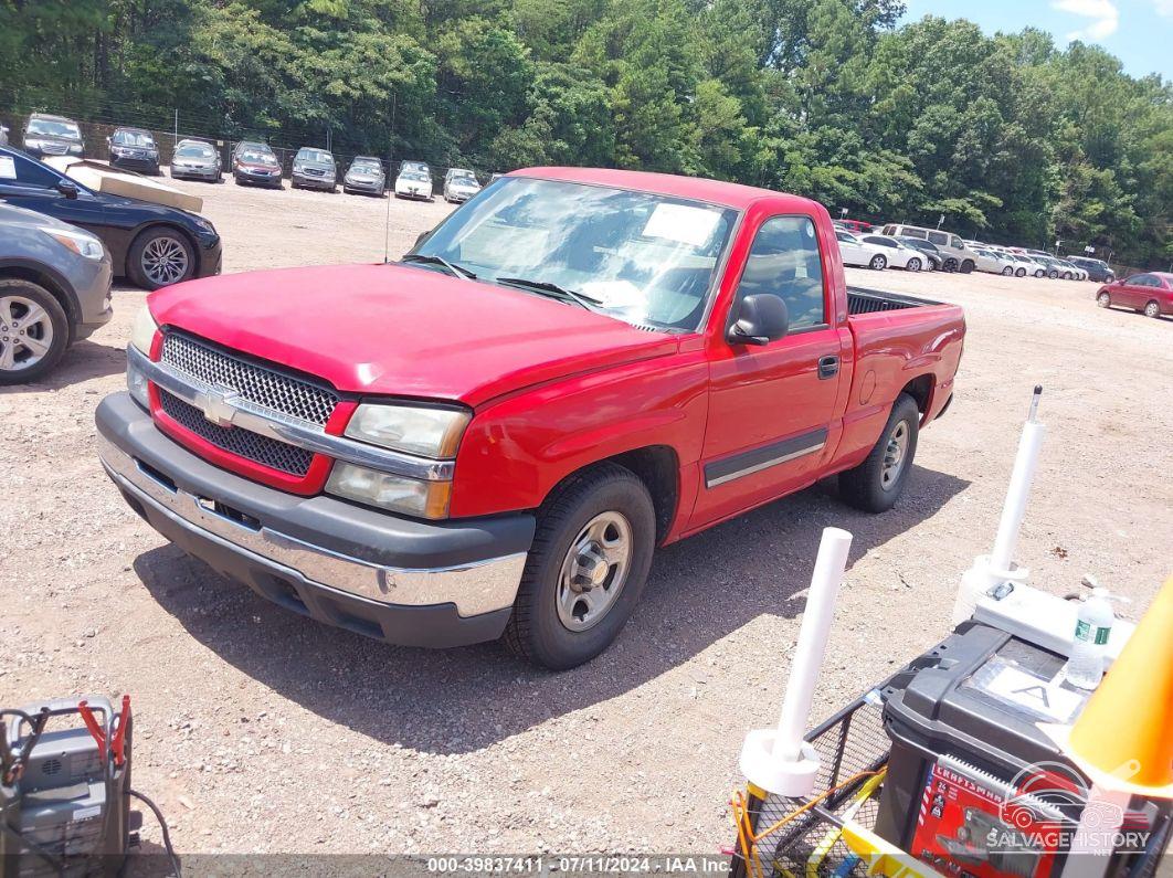 1GCEC14V74Z300211 2004 CHEVROLET SILVERADO 1500 photo no. 2