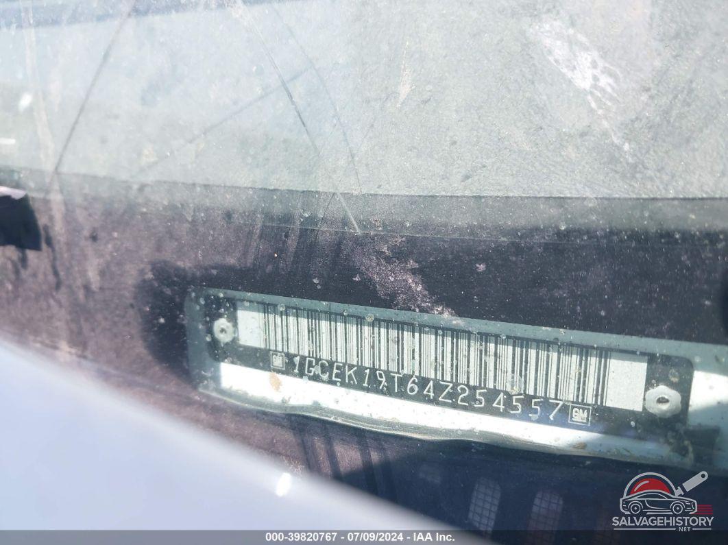 1GCEK19T64Z254557 2004 CHEVROLET SILVERADO 1500 photo no. 9