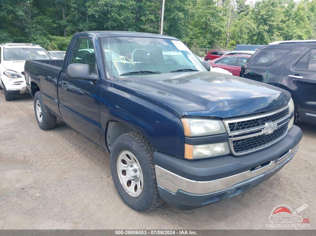 3GCEK14V66G134544 2006 CHEVROLET SILVERADO 1500 photo no. 2