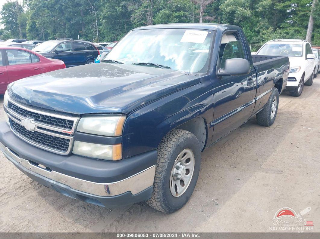 3GCEK14V66G134544 2006 CHEVROLET SILVERADO 1500 photo no. 2