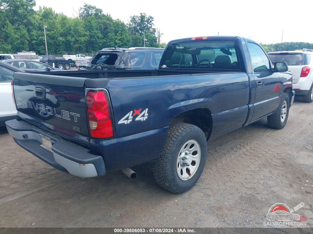 3GCEK14V66G134544 2006 CHEVROLET SILVERADO 1500 photo no. 4