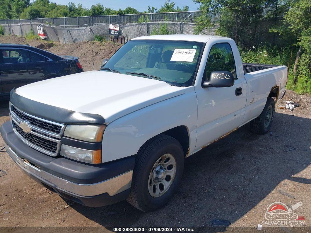 1GCEK14V86E283299 2006 CHEVROLET SILVERADO photo no. 2