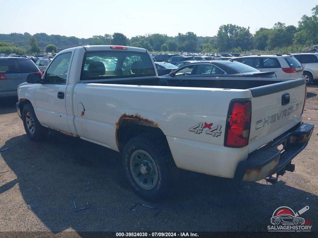 1GCEK14V86E283299 2006 CHEVROLET SILVERADO photo no. 3