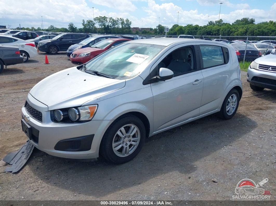 1G1JA6SH3C4189613 2012 CHEVROLET SONIC photo no. 2
