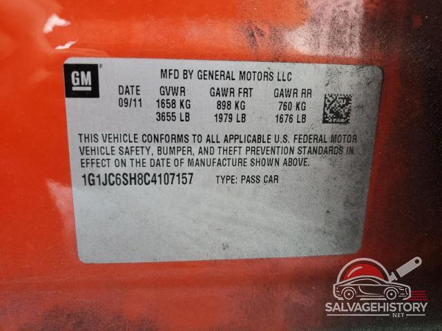 1G1JC6SH8C4107157 2012 CHEVROLET SONIC photo no. 12