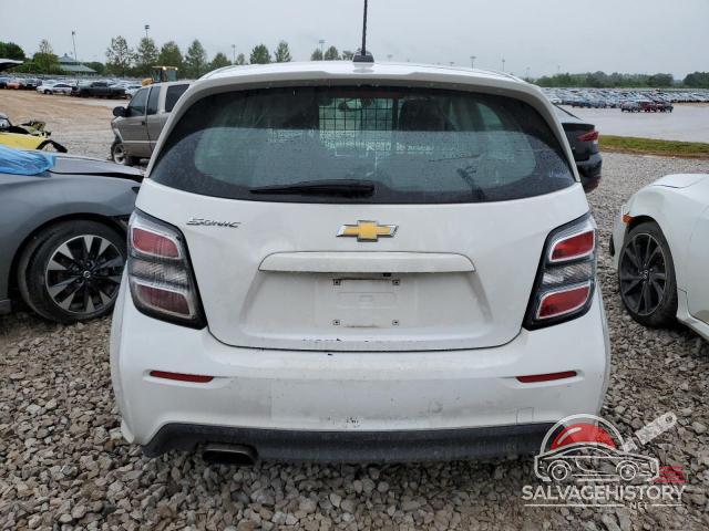 1G1JG6SB0K4143827 2019 CHEVROLET SONIC photo no. 6