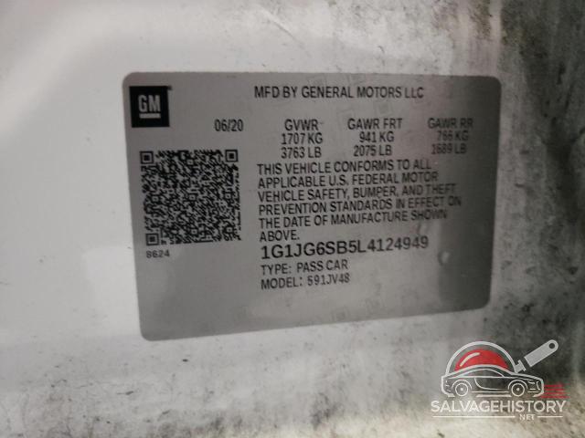 1G1JG6SB5L4124949 2020 CHEVROLET SONIC photo no. 12