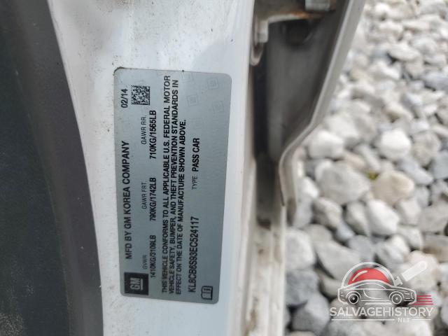 KL8CB6S93EC524117 2014 CHEVROLET SPARK photo no. 12