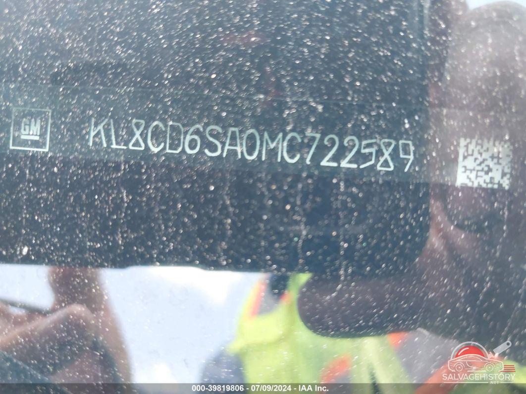 KL8CD6SA0MC722589 2021 CHEVROLET SPARK photo no. 9
