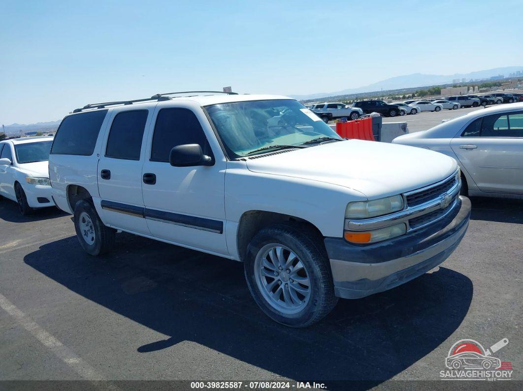 3GNEC16T81G162080 2001 CHEVROLET SUBURBAN 1500 photo no. 1