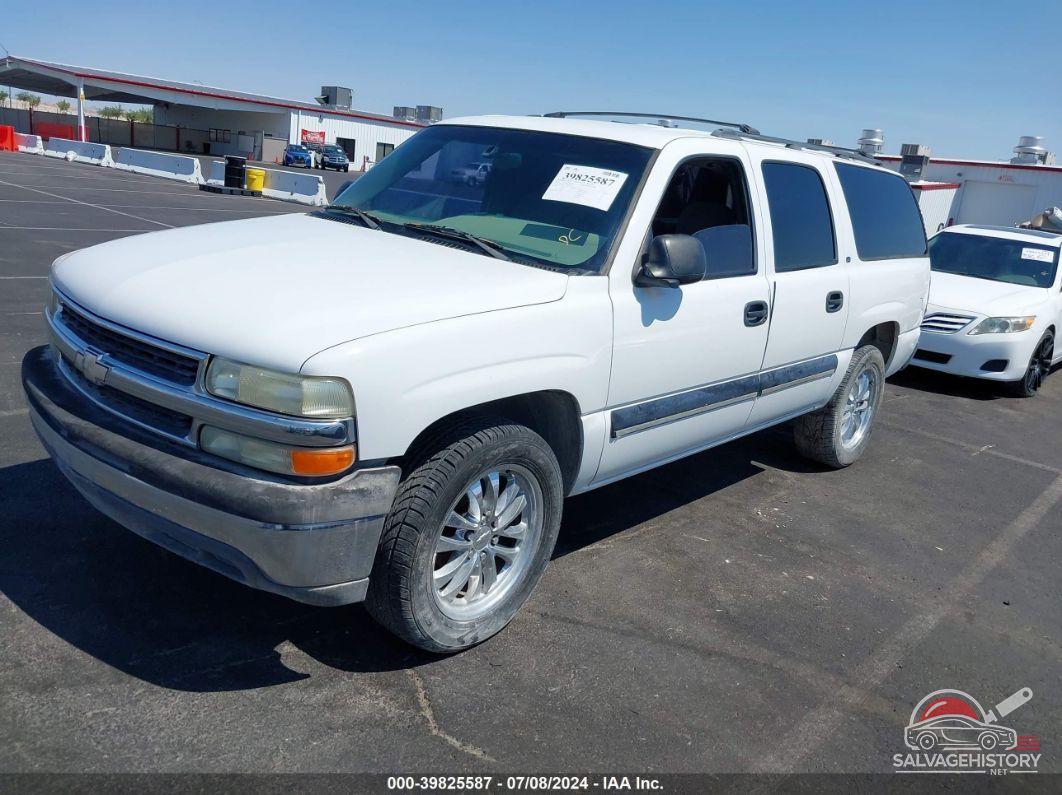 3GNEC16T81G162080 2001 CHEVROLET SUBURBAN 1500 photo no. 2