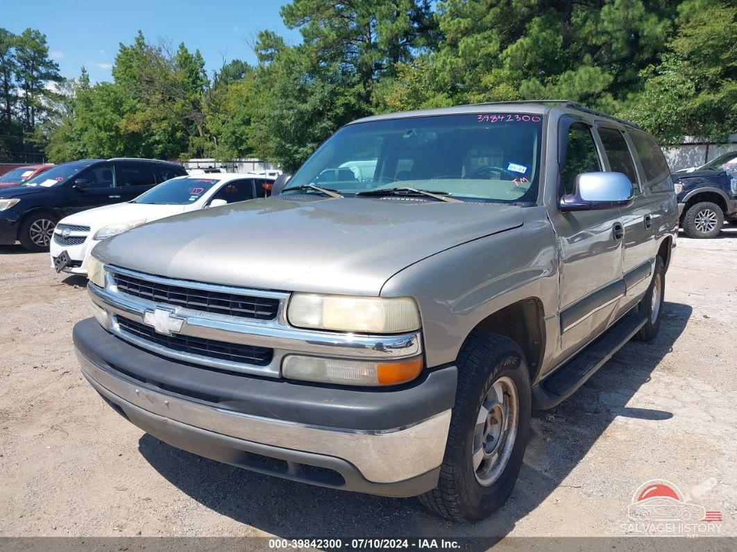 3GNEC16Z72G268560 2002 CHEVROLET SUBURBAN 1500 photo no. 2