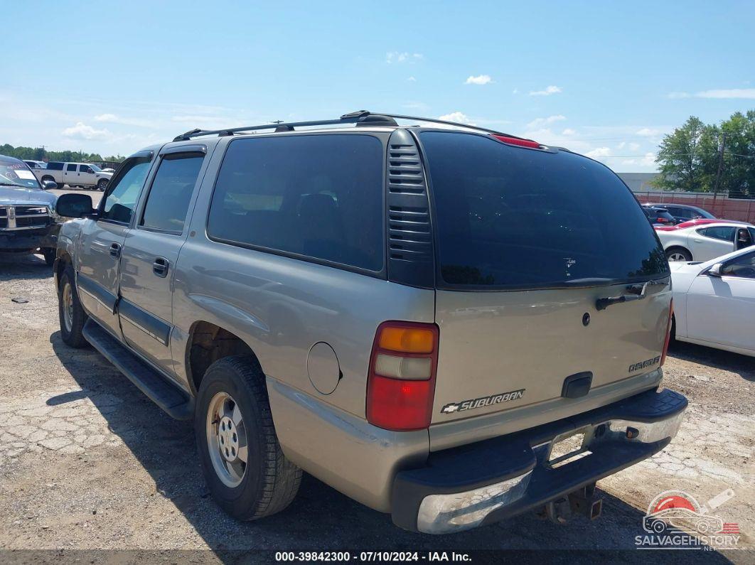 3GNEC16Z72G268560 2002 CHEVROLET SUBURBAN 1500 photo no. 3