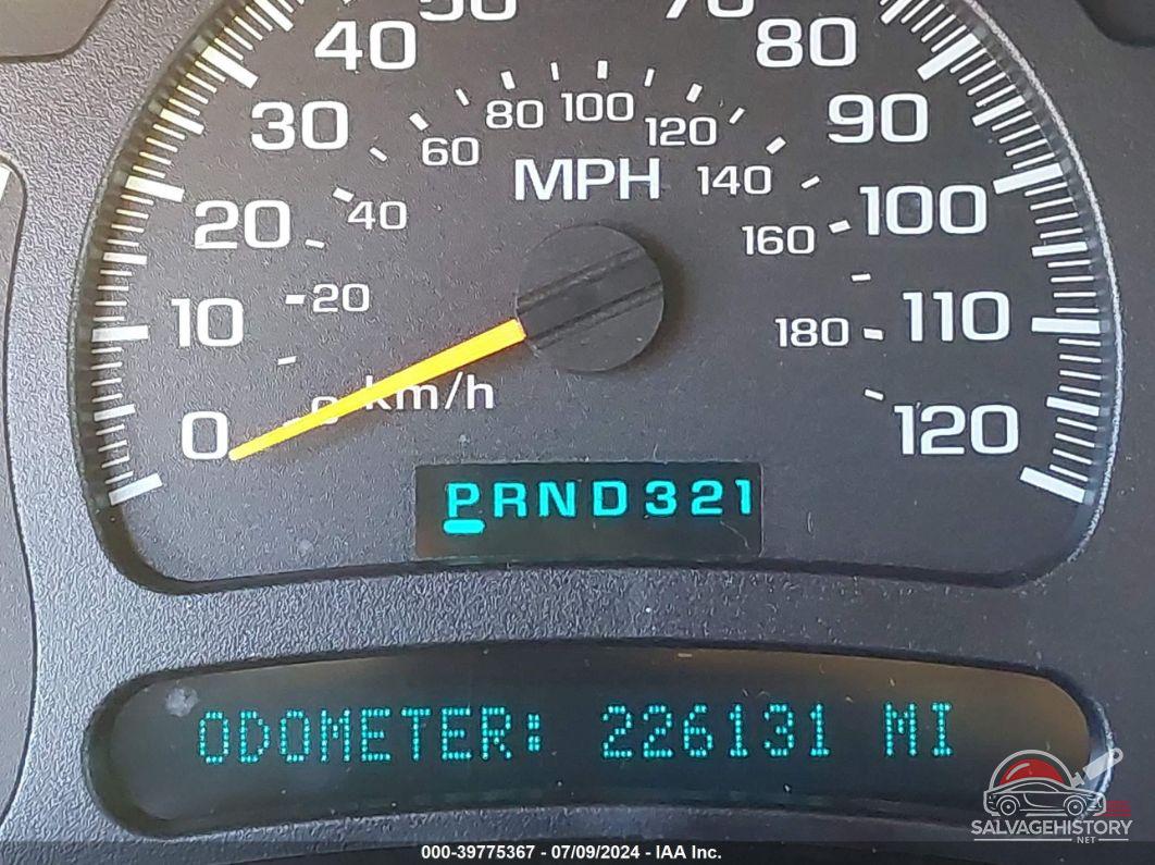 1GNFK16T93J205284 2003 CHEVROLET SUBURBAN 1500 photo no. 7