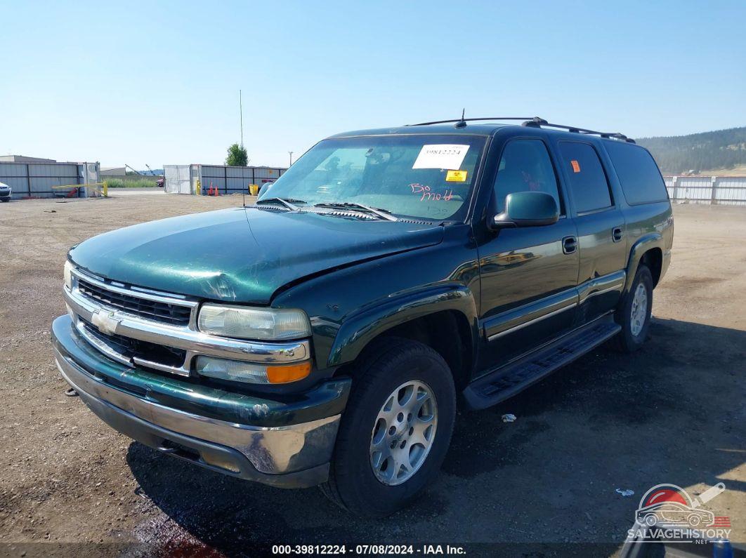 1GNFK16Z93J263206 2003 CHEVROLET SUBURBAN 1500 photo no. 2