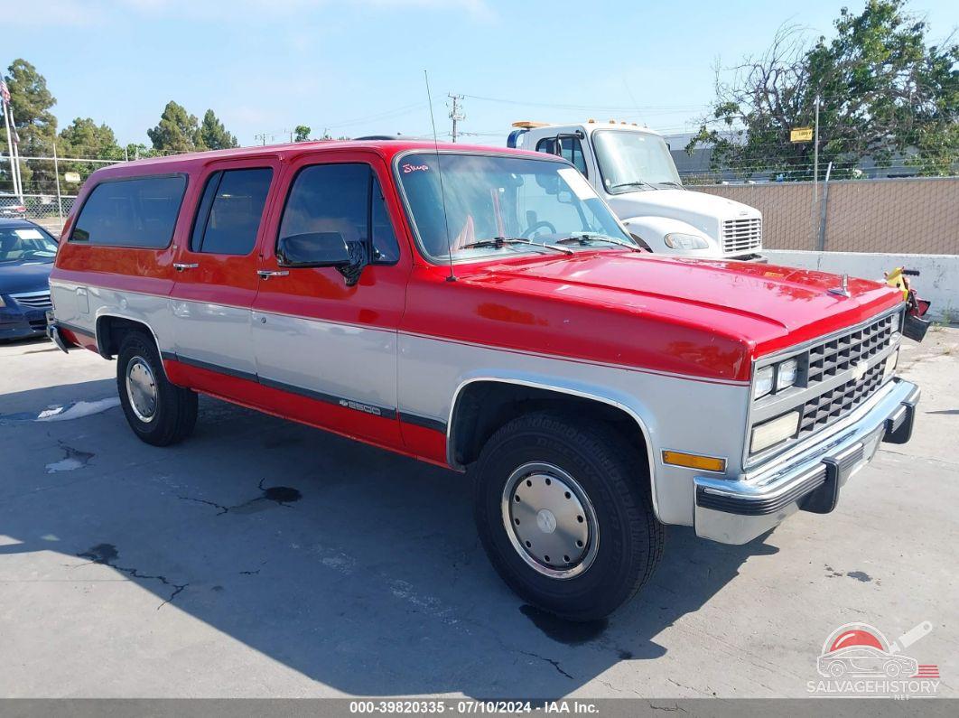 1GNGR26N3MF119755 1991 CHEVROLET SUBURBAN photo no. 1