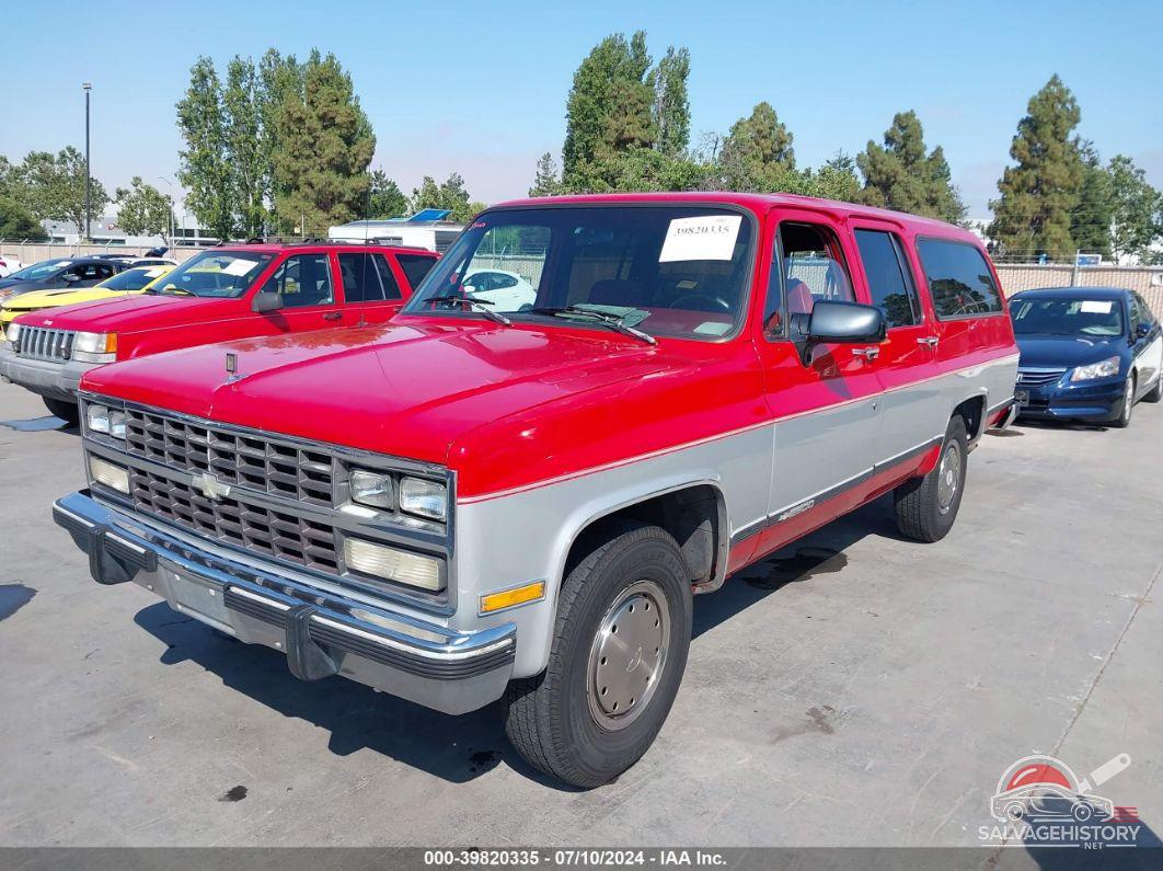 1GNGR26N3MF119755 1991 CHEVROLET SUBURBAN photo no. 6