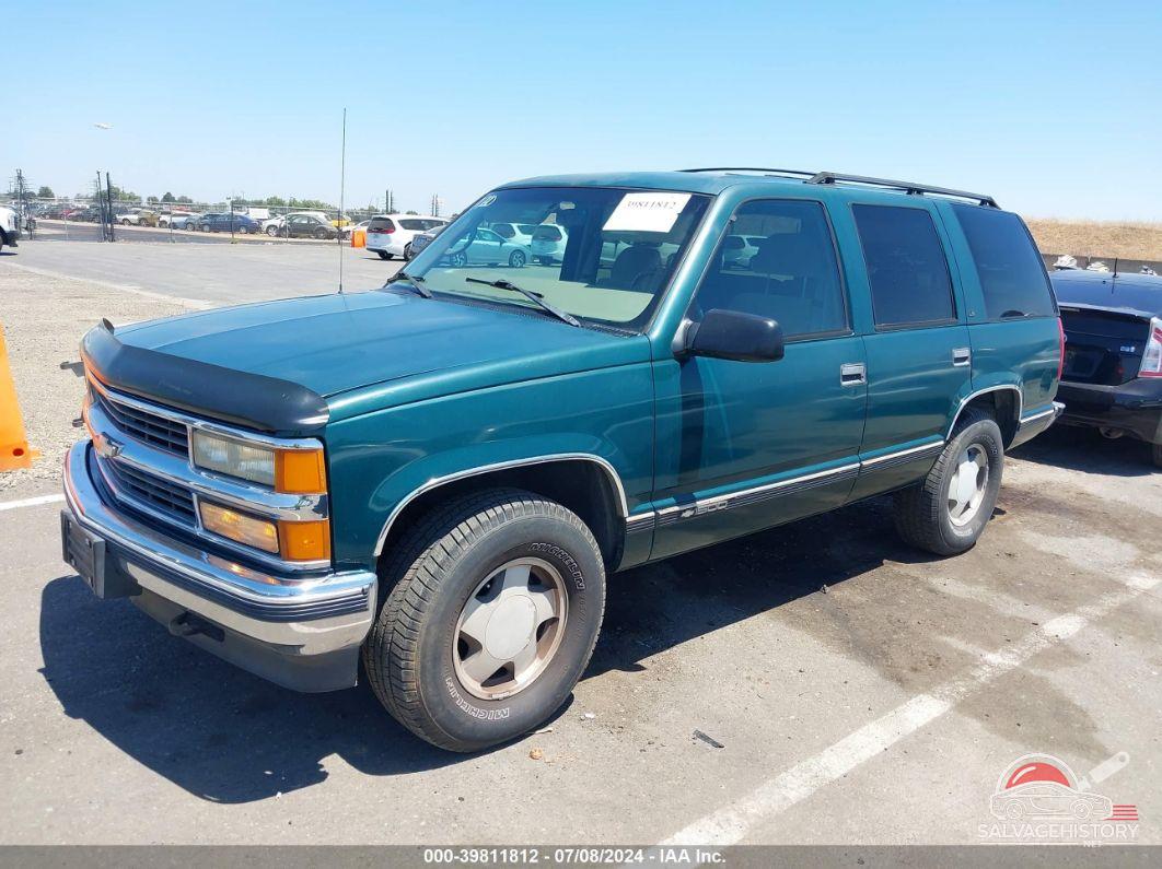 1GNEK13R3VJ385224 1997 CHEVROLET TAHOE photo no. 2