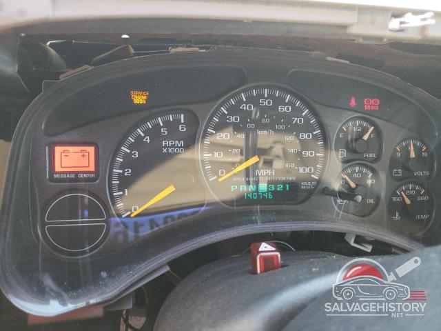 1GNEK13T41J133603 2001 CHEVROLET TAHOE photo no. 9