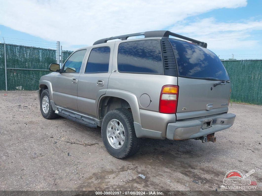 1GNEK13T93R290385 2003 CHEVROLET TAHOE photo no. 3