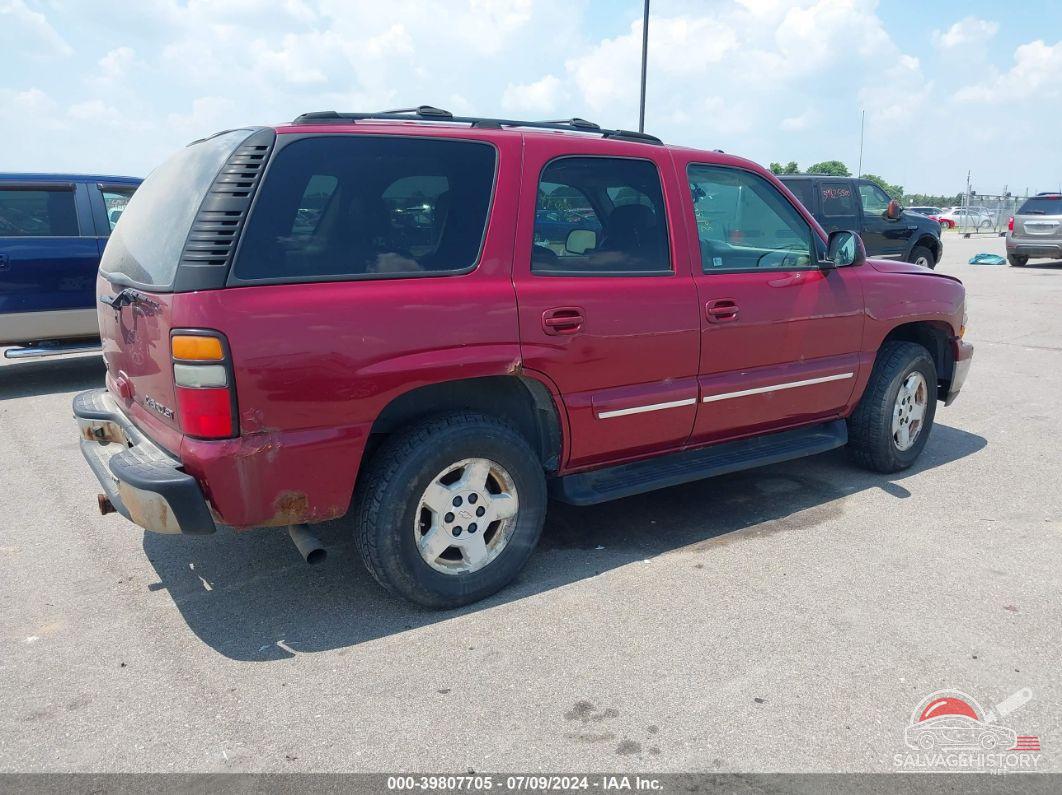 1GNEC13T04R159067 2004 CHEVROLET TAHOE photo no. 4