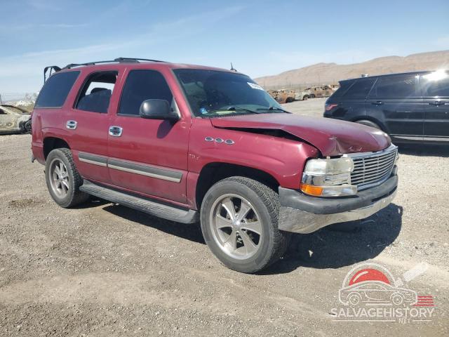 1GNEC13T14R276317 2004 CHEVROLET TAHOE photo no. 4