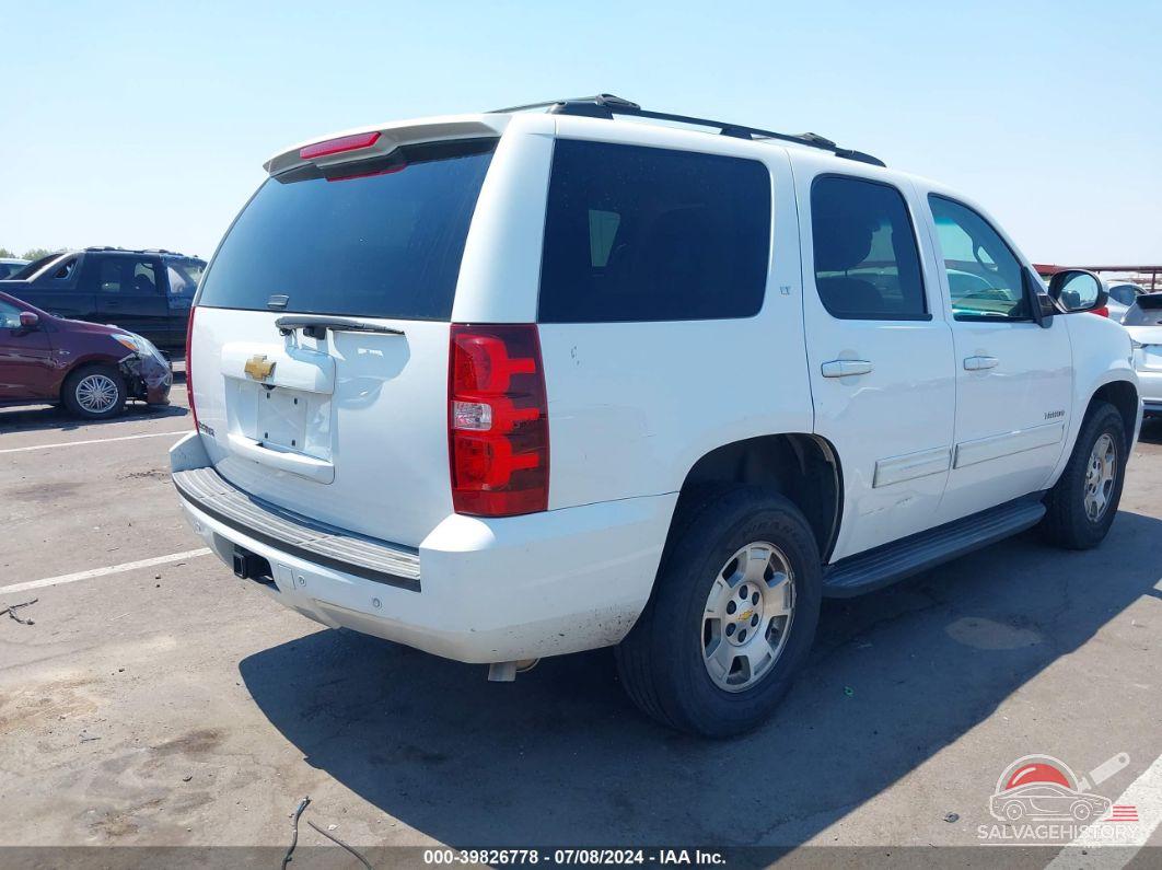 1GNSCBE04DR258535 2013 CHEVROLET TAHOE photo no. 4