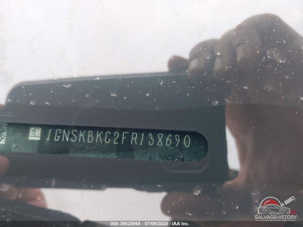 1GNSKBKC2FR138690 2015 CHEVROLET TAHOE photo no. 9