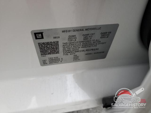 1GNSCBKC0LR179151 2020 CHEVROLET TAHOE photo no. 14